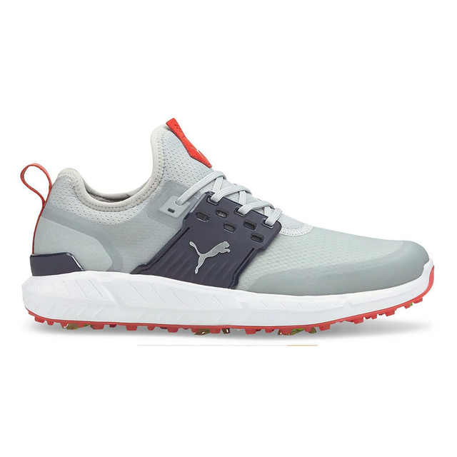 【美品】PUMA IGNITE スニーカー ホワイト/グレー【3点セット】 PUMA プーマ ゴルフシューズ メンズ イグナイト アーティ